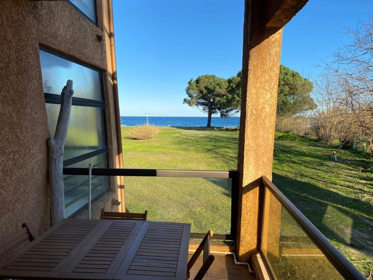 Residence Santa Lucia, Studio Avec Piscine , Vue Mer Et Pied Dans L'Eau , Moriani-Plage Ngoại thất bức ảnh