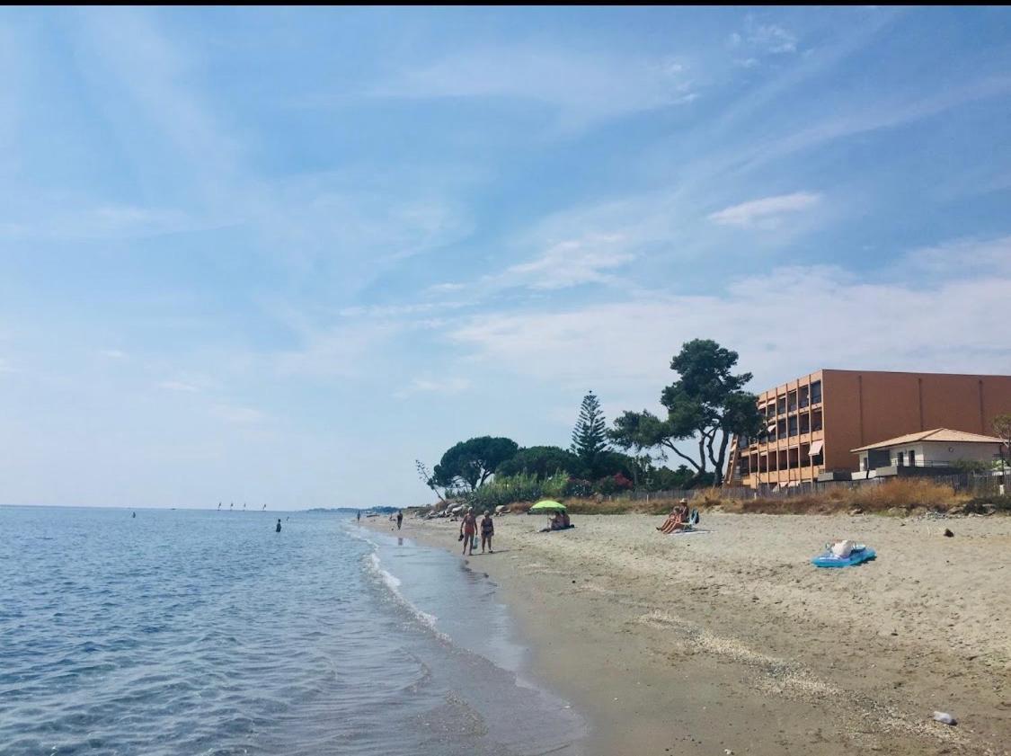 Residence Santa Lucia, Studio Avec Piscine , Vue Mer Et Pied Dans L'Eau , Moriani-Plage Ngoại thất bức ảnh